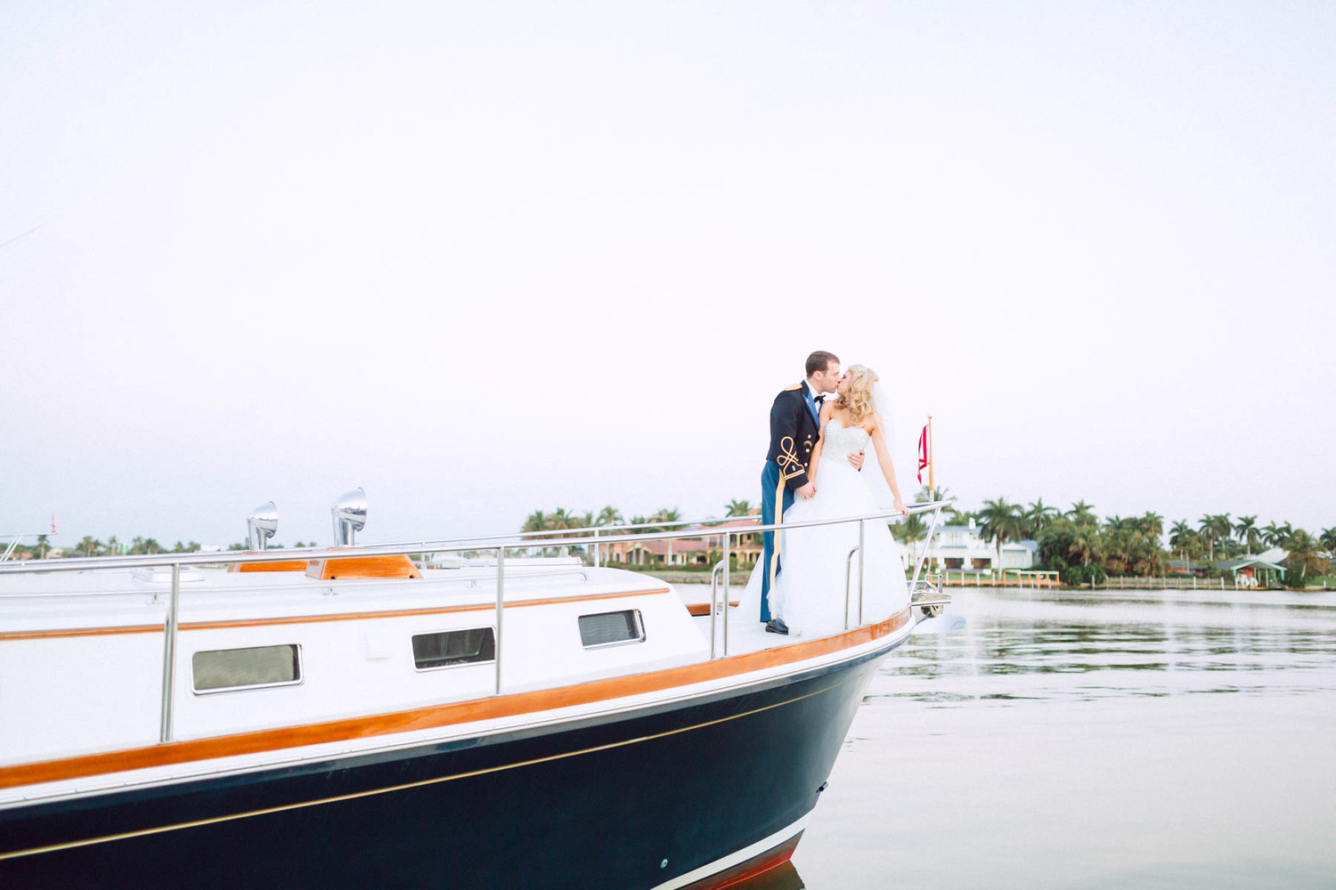 A Luxury Yacht Wedding by White Sails The Wedding Vow